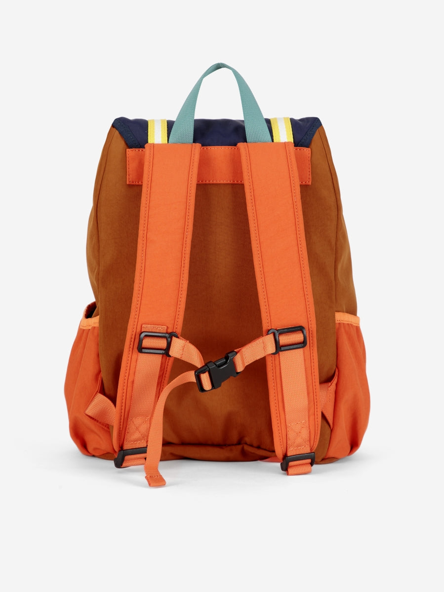 Color Block technic backpack