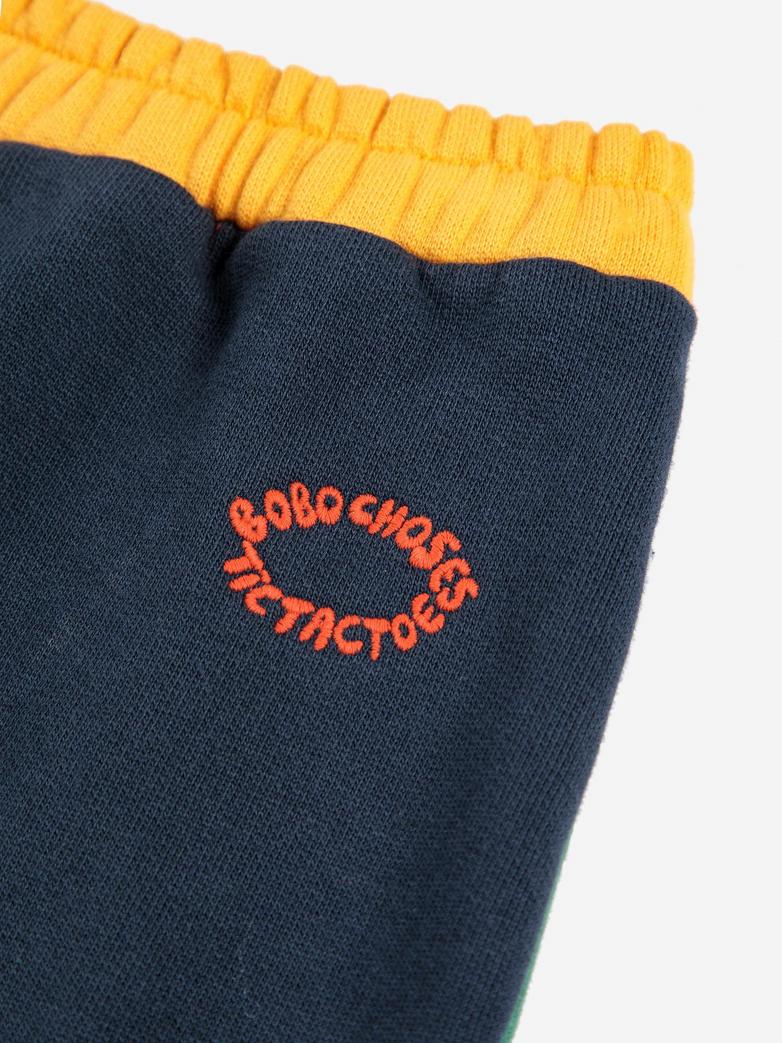 Color block jogging pants - baby