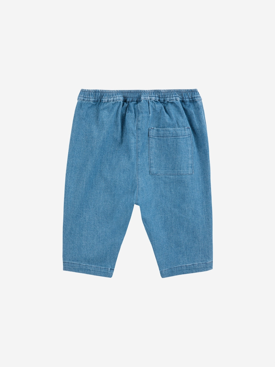 Roll The Dice light denim pants - baby