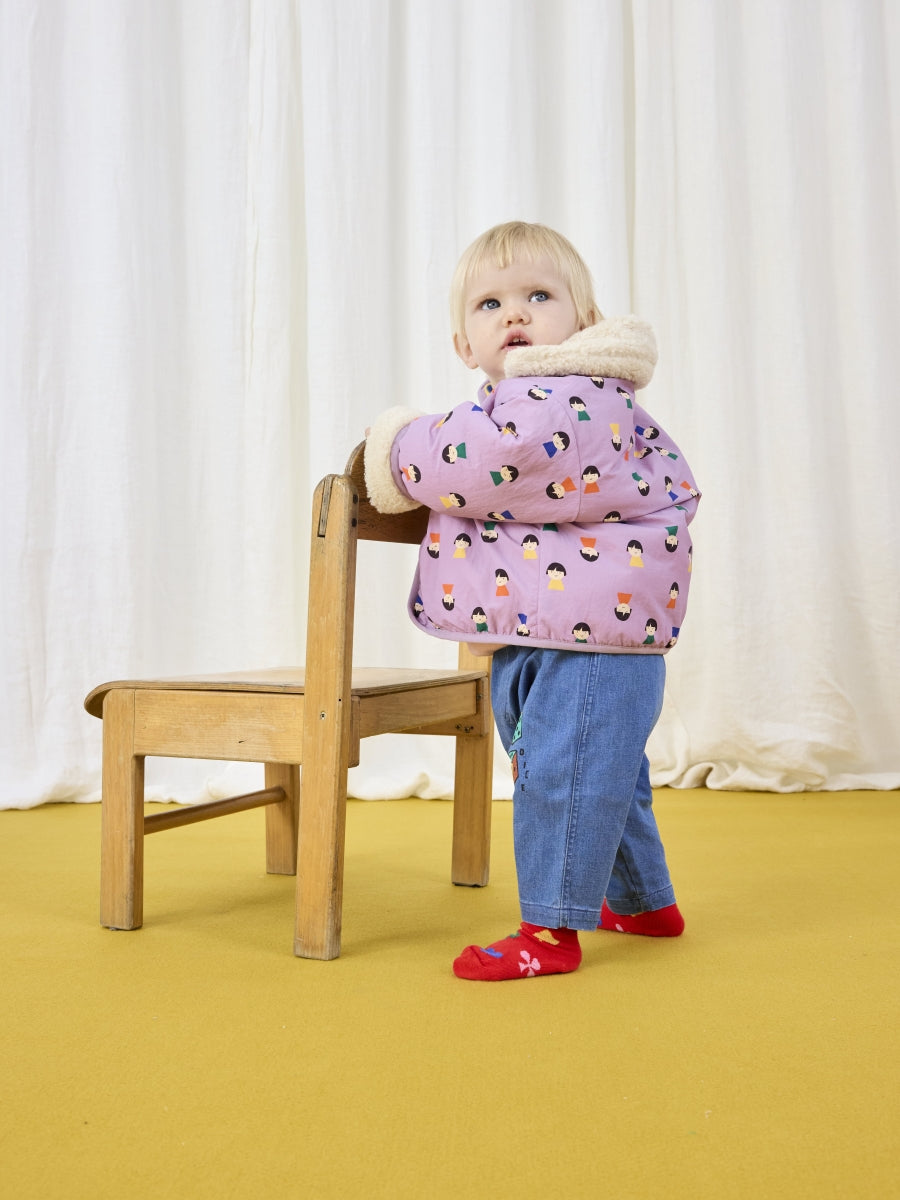 Roll The Dice light denim pants - baby