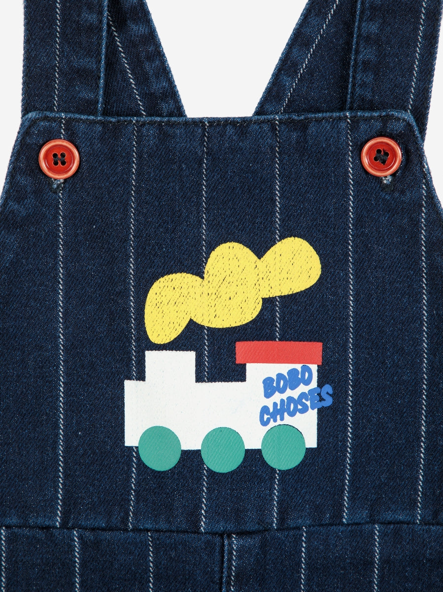 Bobo Choo Choo denim dungaree - baby