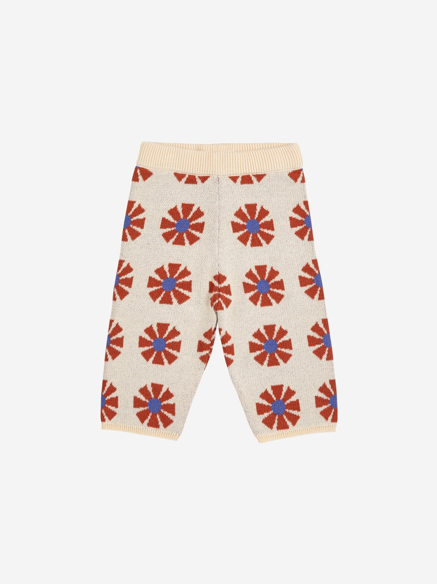 Kaleidoscope jacquard knitted pants - baby