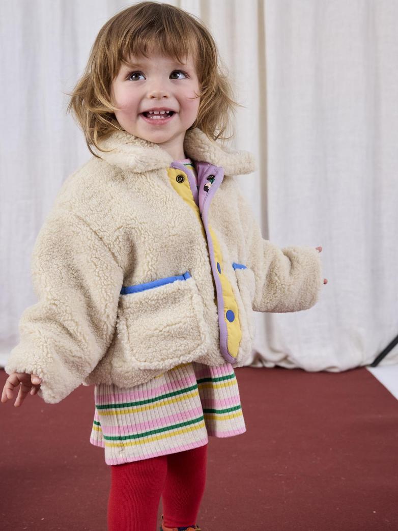 Game Pawns reversible sheepskin jacket - baby