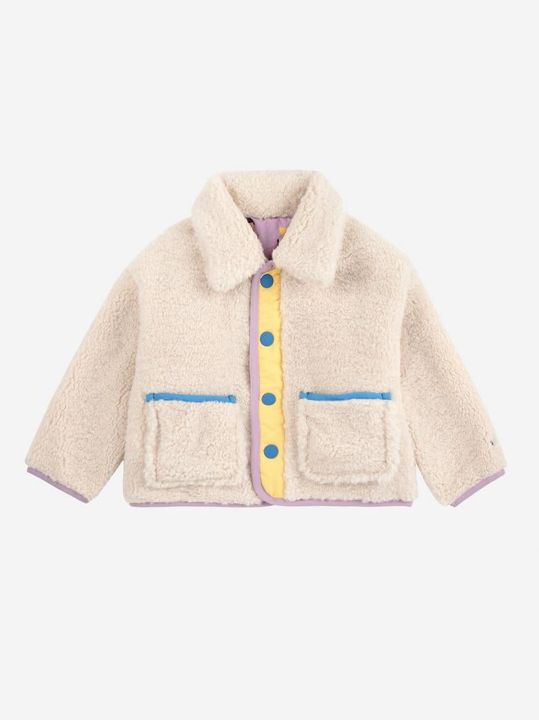 Game Pawns reversible sheepskin jacket - baby