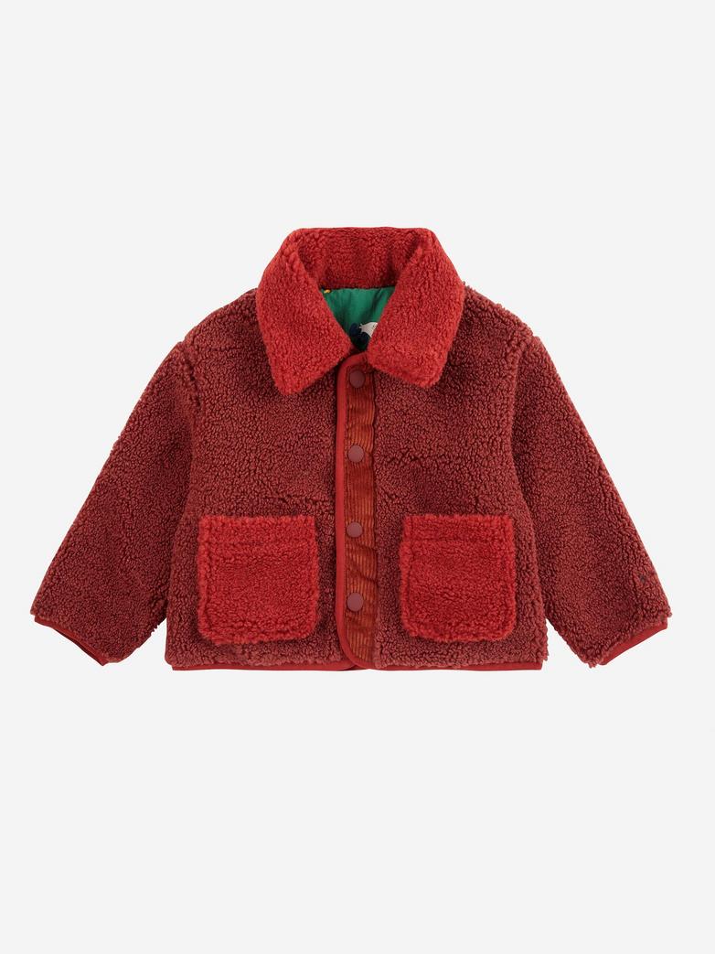 La Oca reversible sheepskin jacket - baby