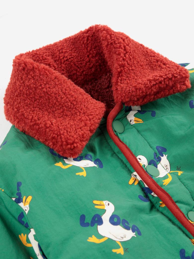 La Oca reversible sheepskin jacket - baby
