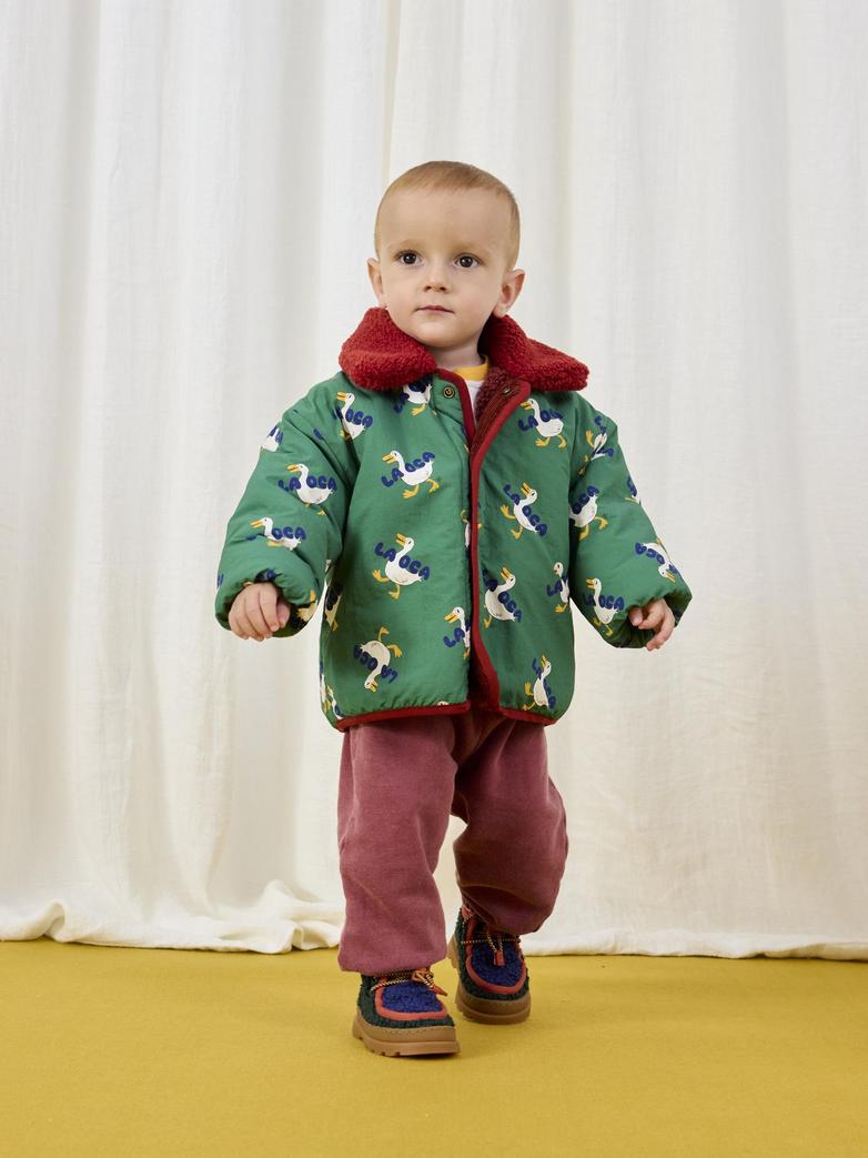 La Oca reversible sheepskin jacket - baby