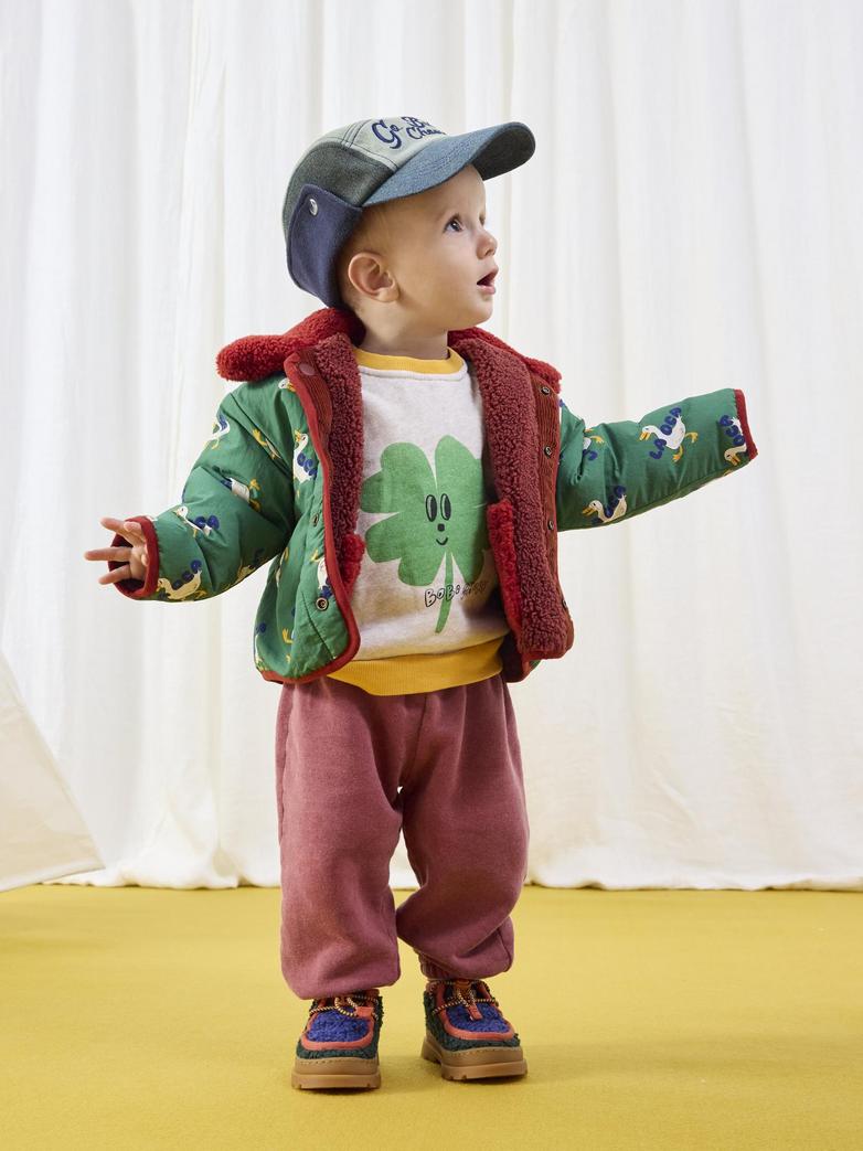 La Oca reversible sheepskin jacket - baby