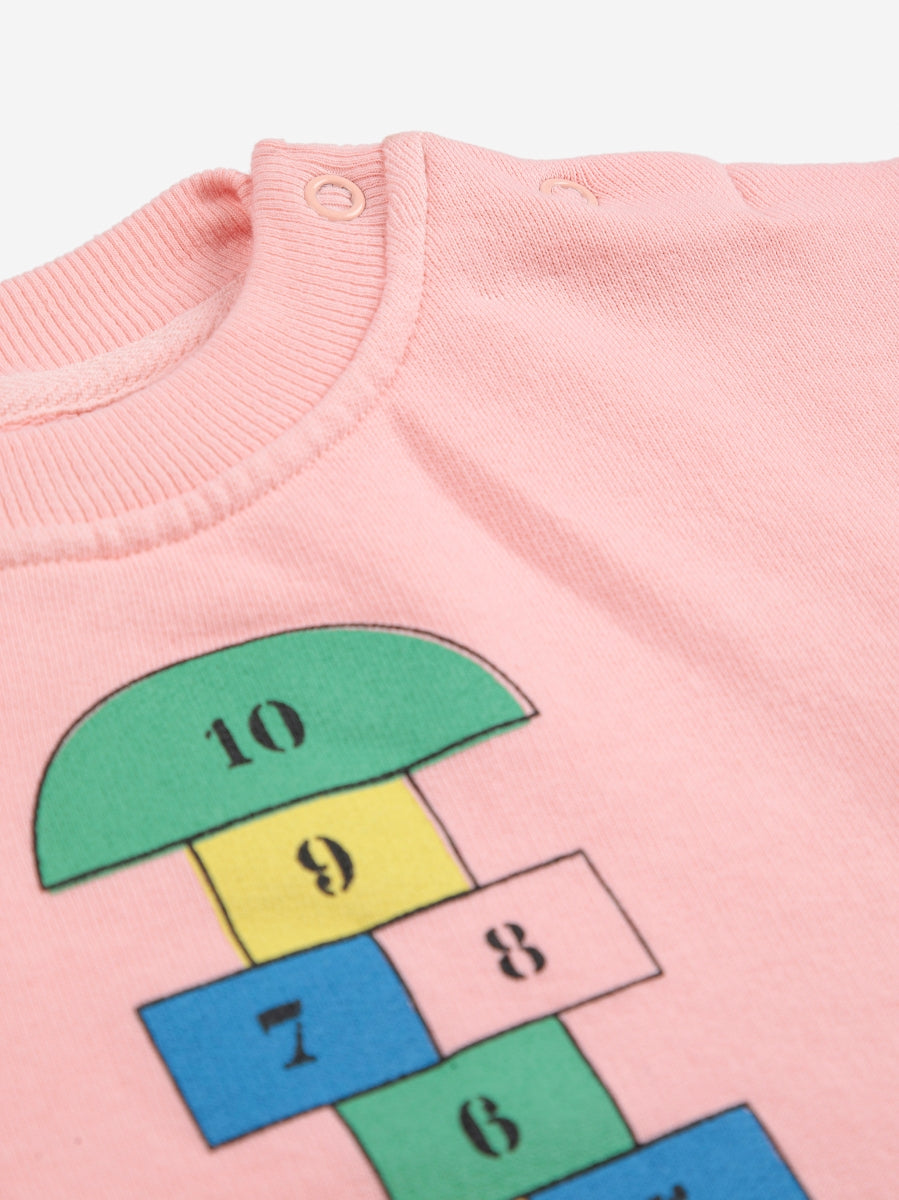 Hopscotch sweatshirt - baby