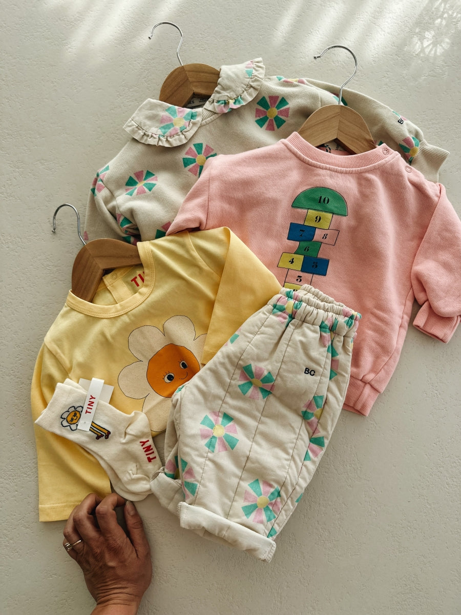 Hopscotch sweatshirt - baby