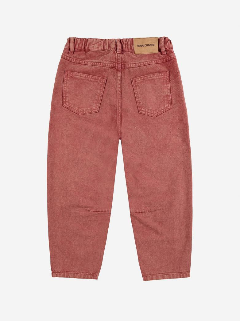 Bobo Choses brown denim pants - kids