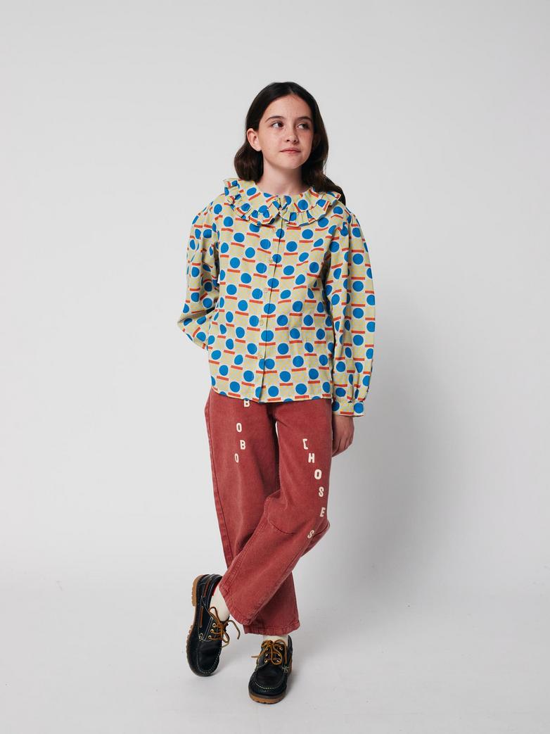 Bobo Choses brown denim pants - kids