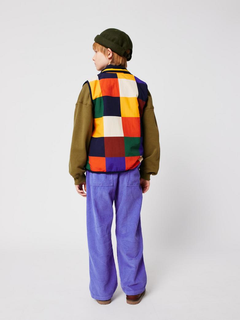 Lilac corduroy pants - kids