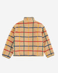 Color stripes sheepskin jacket - kids