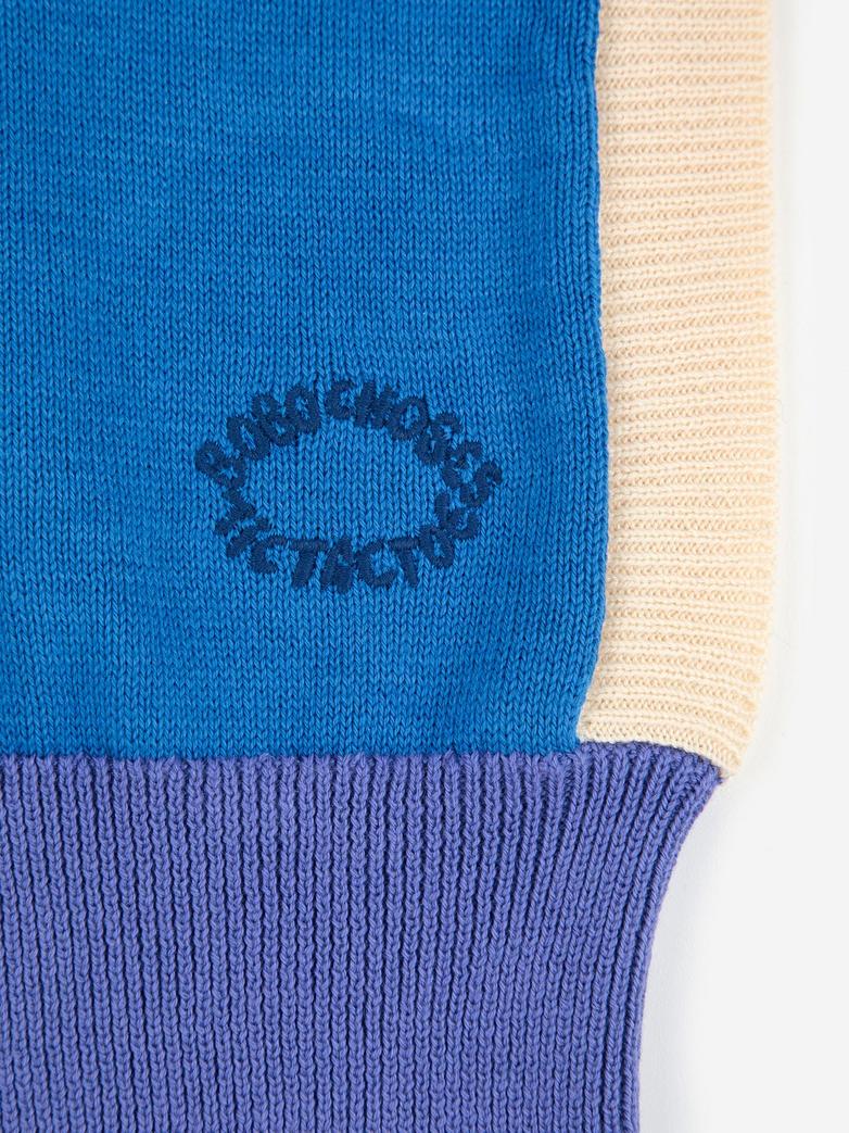 Tic Tac Toe knitted balaclava - baby