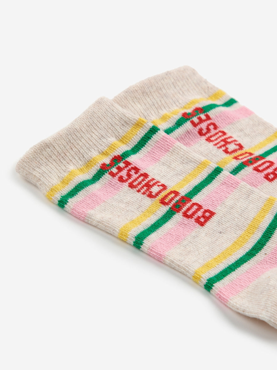 Kaleidoscope long socks pack x2 - baby