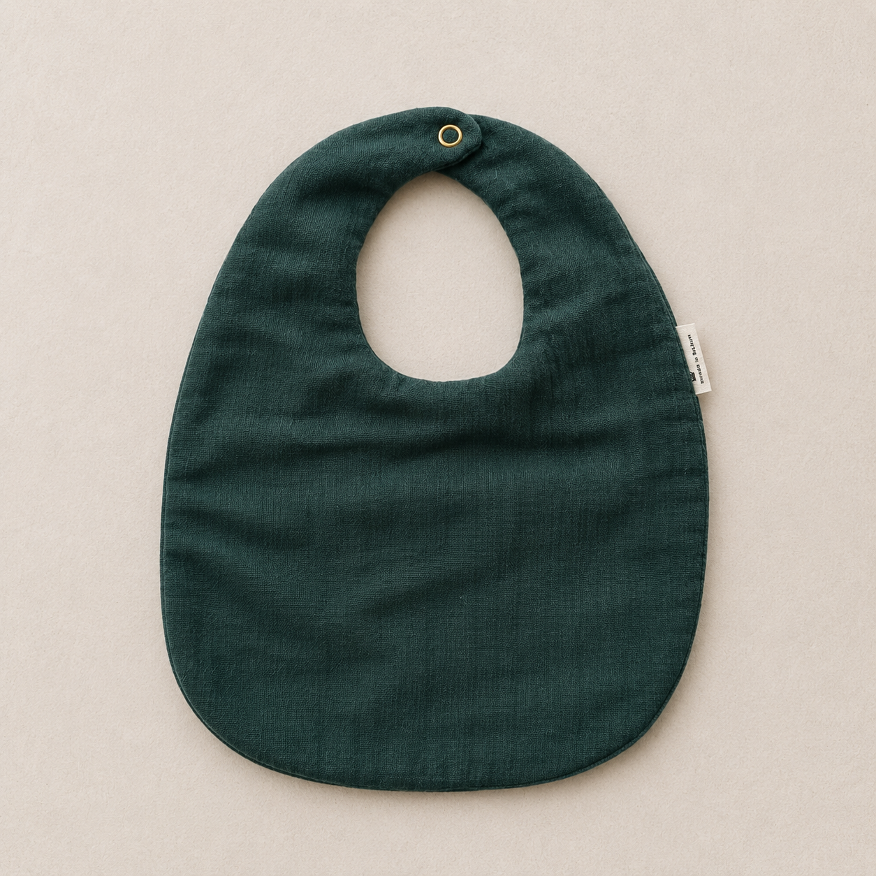 MUSLIN SLAB - donkergroen