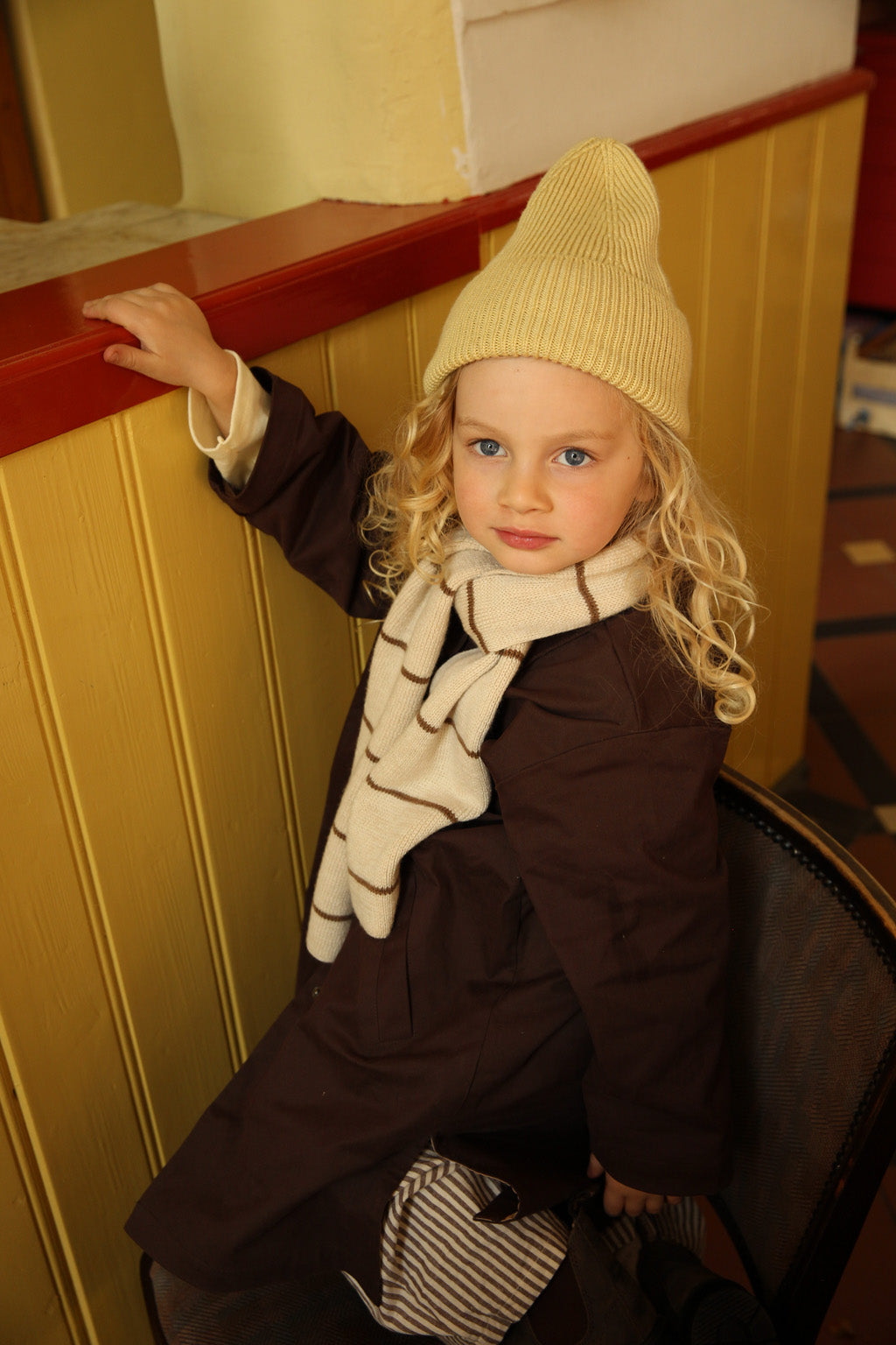 BEANIE FONZIE - 2-5y