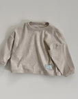 Bebe Fries Ribbed Tee oatmeal - baby