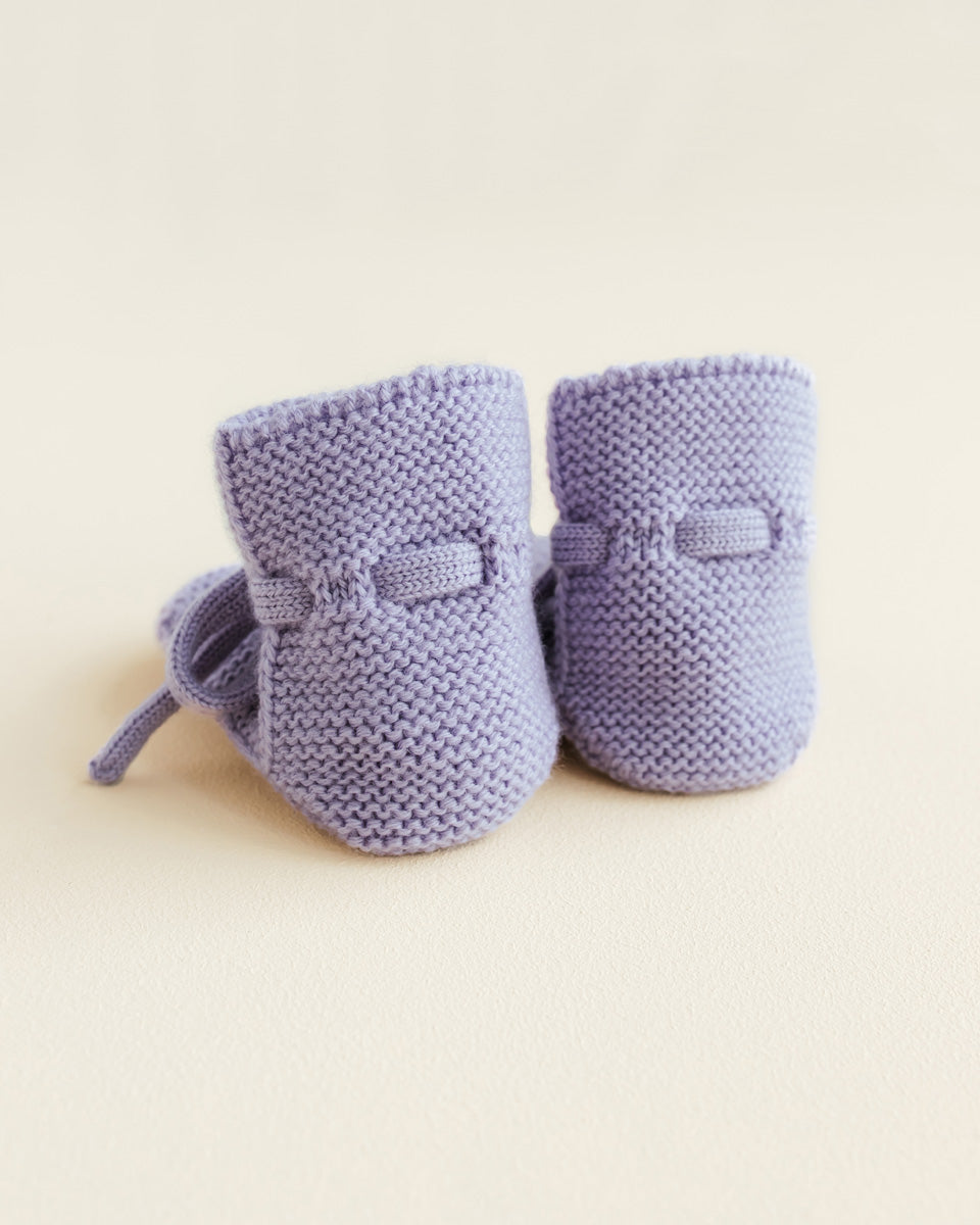 Booties 0-9m - Lilac