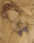 Booties 0-9m - Lilac