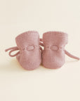 Booties 0-9m - Powder