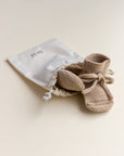 Booties 0-9m - Sand