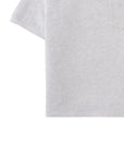 Scott French Terry Ringer Tee with Pocket - light grey
