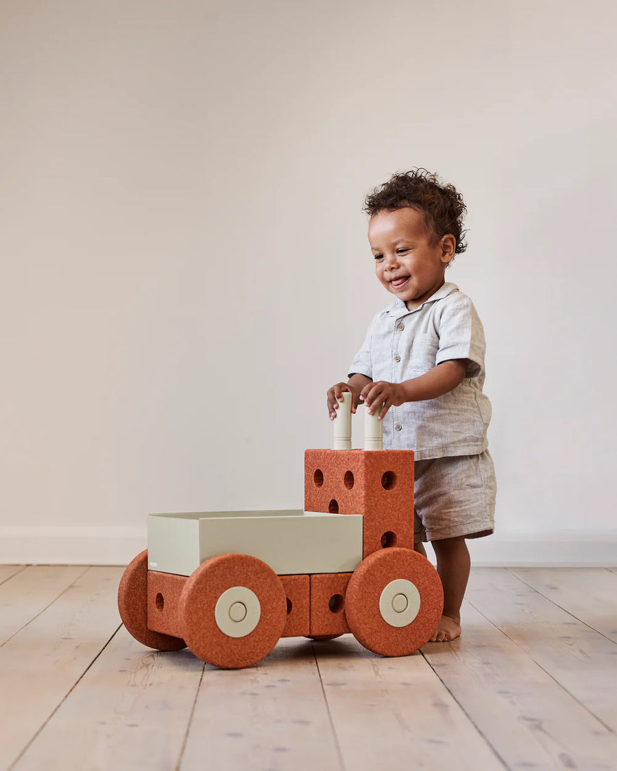 3-IN-1 BABY WALKER - Bunt Orange
