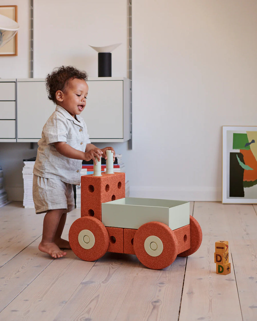 3-IN-1 BABY WALKER - Bunt Orange