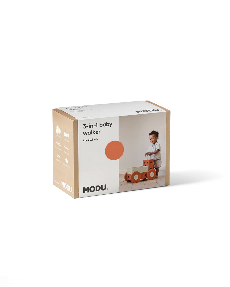 3-IN-1 BABY WALKER - Bunt Orange