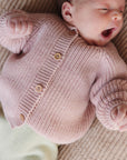 CARDIGAN INGA - powder