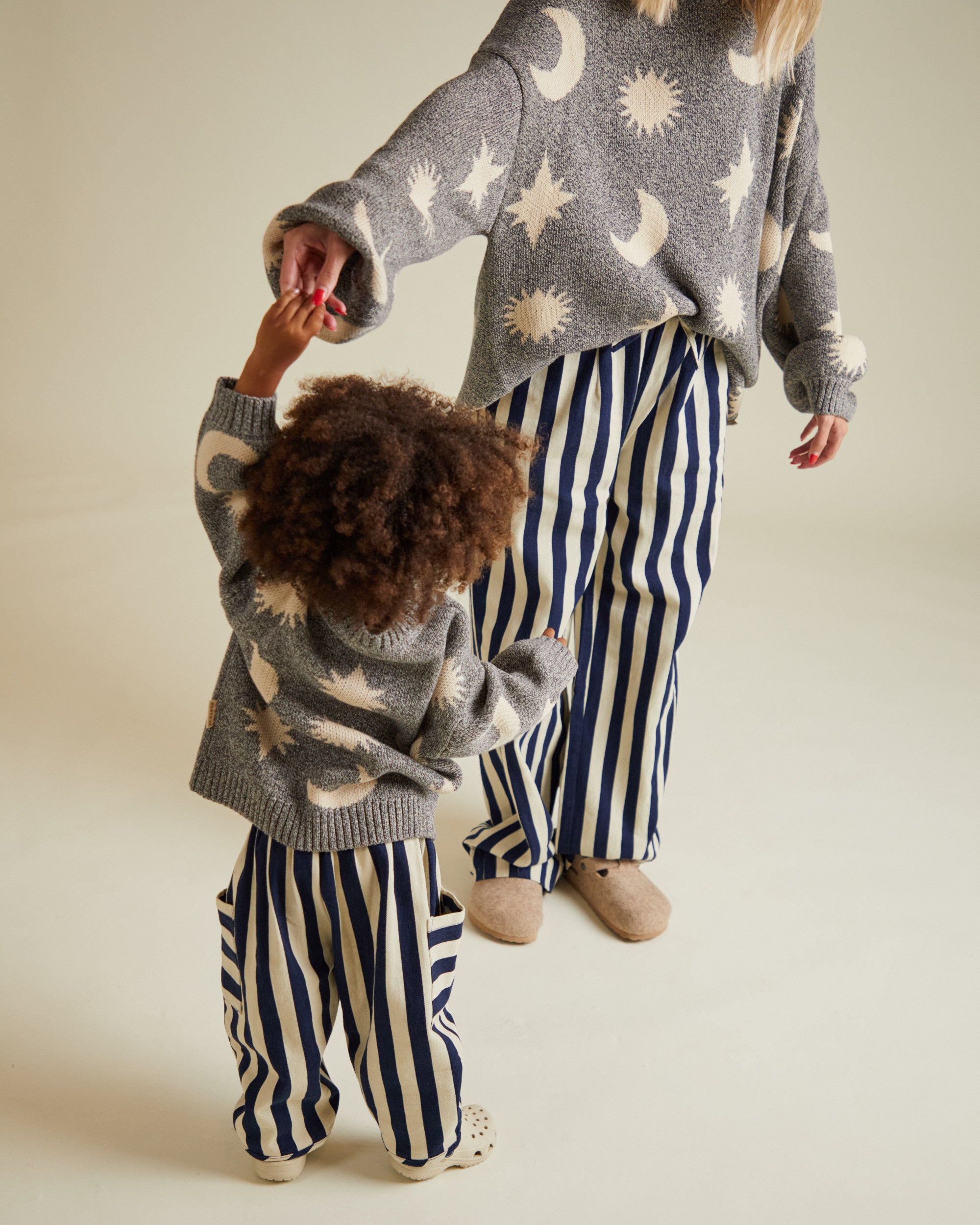 Cozmo Midnight Moon Stars Sweater