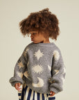 Cozmo Midnight Moon Stars Sweater