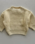 CHUNKY BUTTER YELLOW KNIT