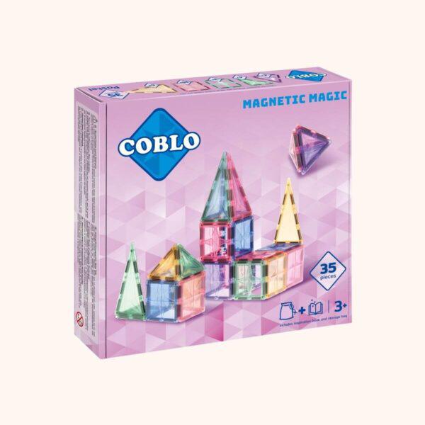 magnetic tiles PASTEL - 35 stuks