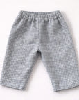 Chino Pants blue check - baby & kids