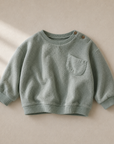 JERSEY SWEATER GREEN - BABY 6M