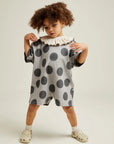 Opal Marl Spot Romper