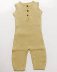 Bay Mustard Knit Romper