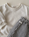 Daily Sweatshirt Ivory - baby & kids