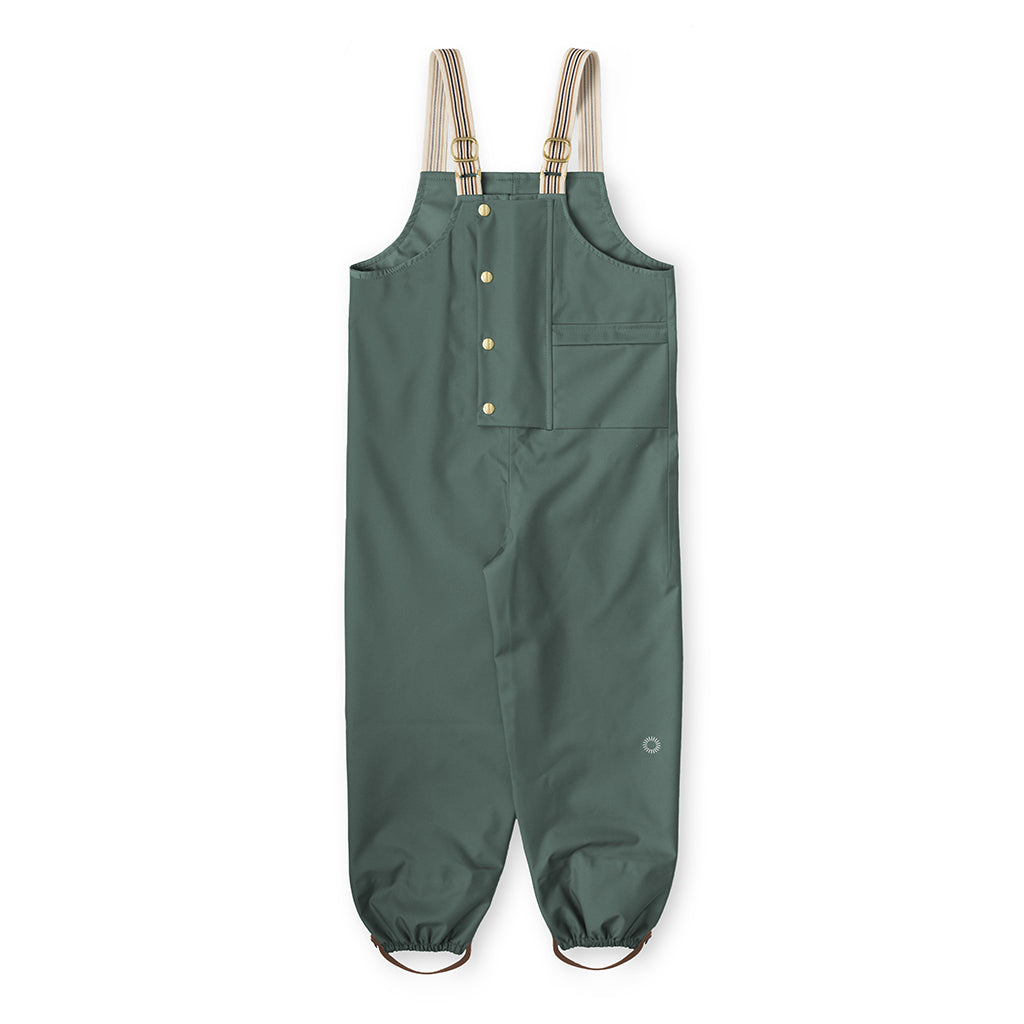 DUGAREE RAIN PANTS - laurel
