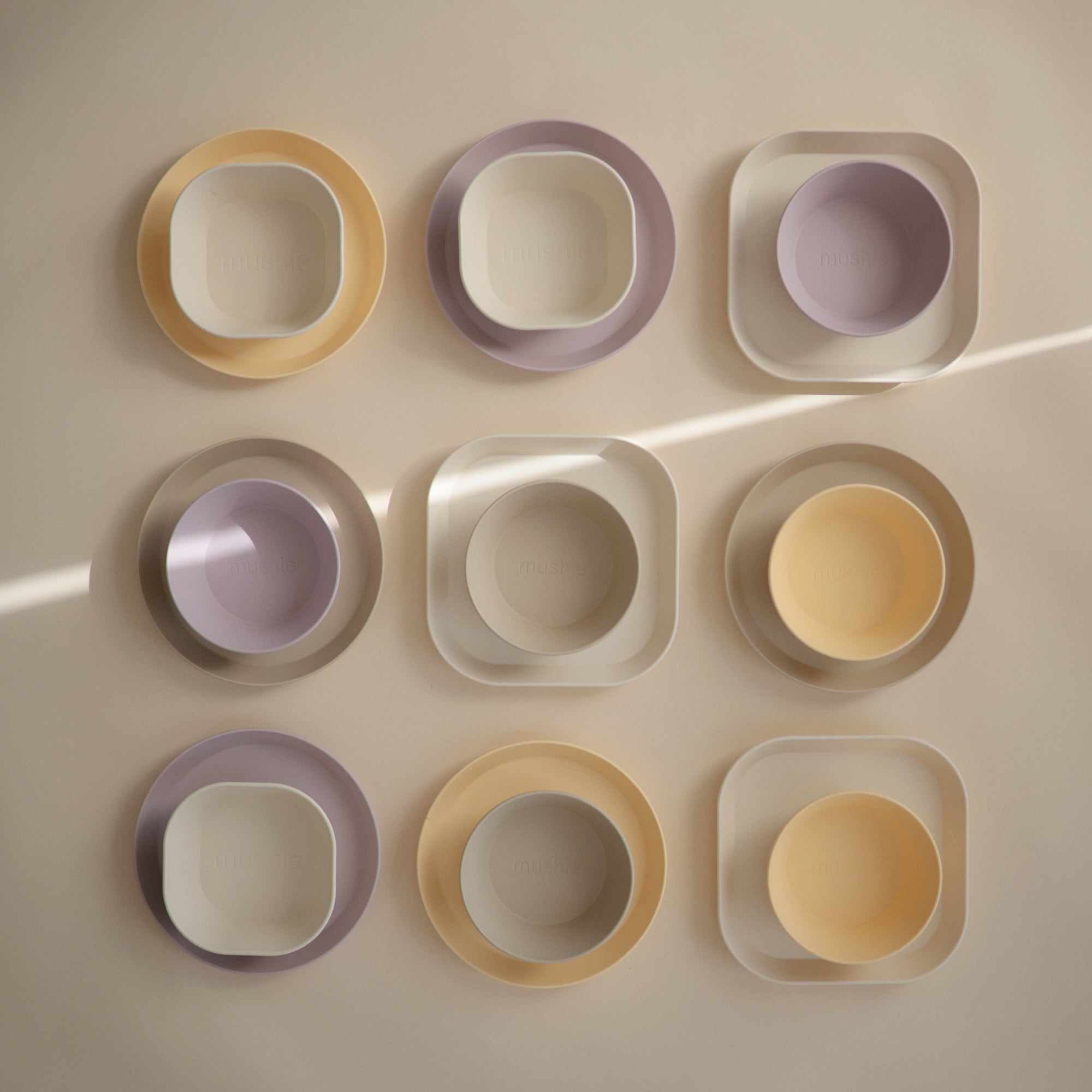 PLATES ROUND