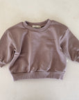 Day Sweatshirt purple - baby & kids