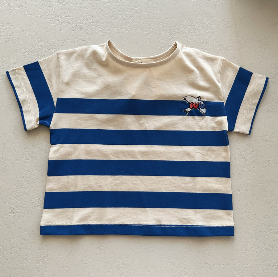 Blue stripe t shirt