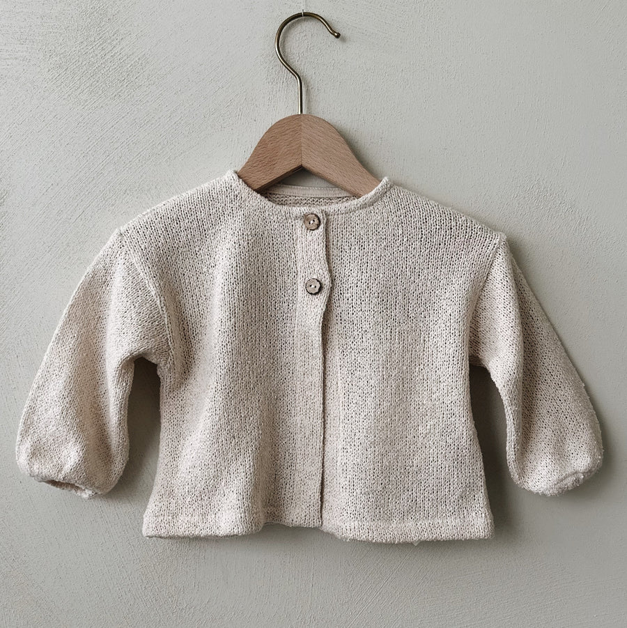 JERSEY CARDIGAN - baby girl