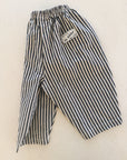 Bebe Mini Stripe Pants navy - baby