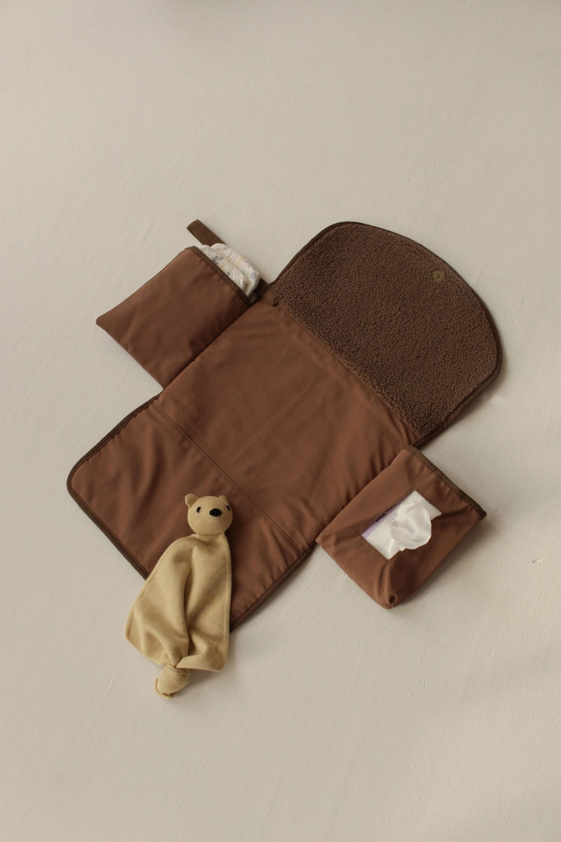 Chunky Changing mat plus - ecru teddy