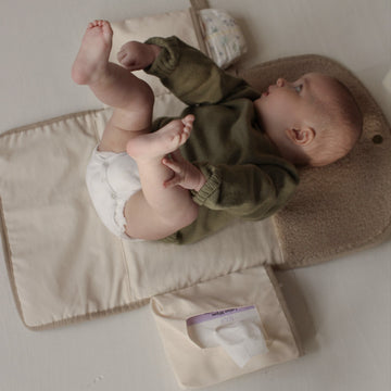 Chunky Changing mat plus - ecru teddy