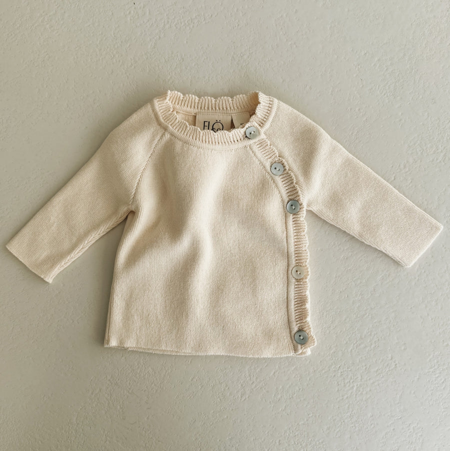 KAYA BLOUSE SOFT WHITE - BABY